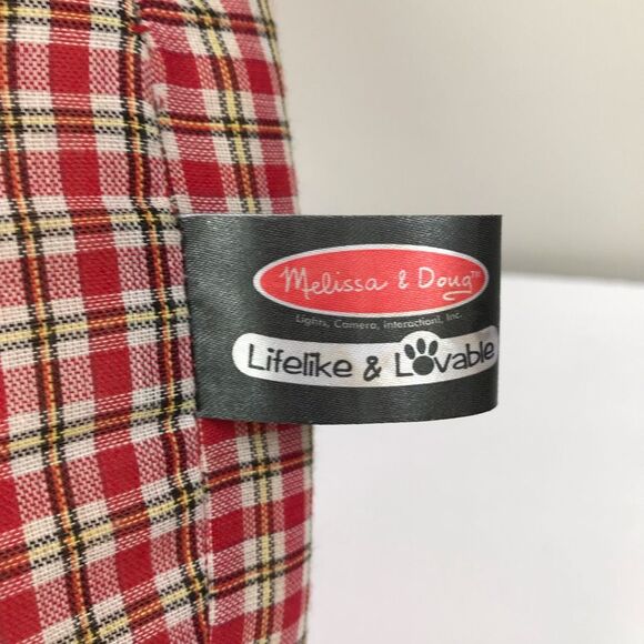 MELISSA & DOUG Dog Bed Full of Plush Stuffed Animals Adoption Puppies Set Of 6 - Picture 10 of 10